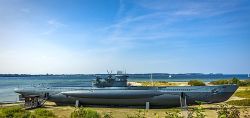 U-Boot an der Marine-Gedenkstätte Laboe