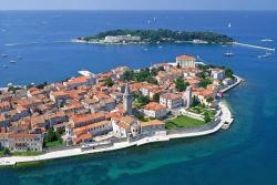 Porec im Frühling an der Adria