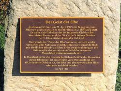 Gedenktafel in Torgau © Hasn Benn auf Pixabay