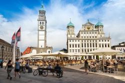 Augsburg - Rathaus und Perlachturm © Regio Augsburg Tourismus GmbH - Thomas Linkel