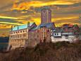 Abendstimmung auf der Wartburg © KlausDieter v. Wangenheim auf Pixabay
