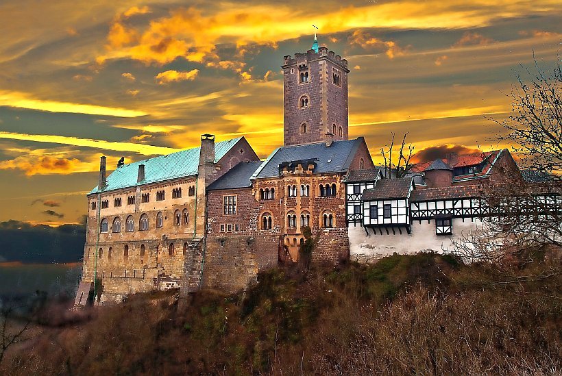 Weihnachtsmarkt in Eisenach und Advent auf der Wartburg