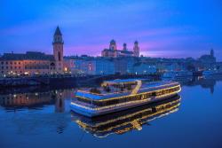 Winterschifffahrt in Passau