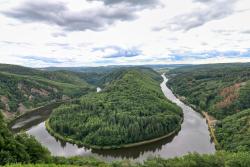Sommer an Saar und Mosel - die Saarschleife © Alexander Fox auf Pixabay