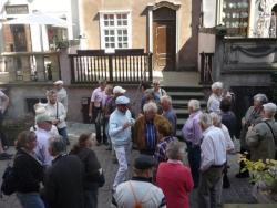 Mit Krzysztof Tessmer in der Frauengasse