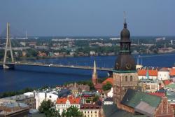 Riga - Blick auf die Altstadt