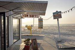 Liepaja - Red Sun Buffet am Strand