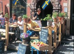 Café in Schweden