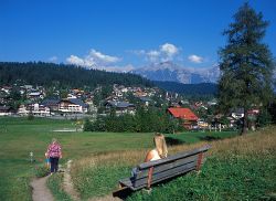 Tirol - Blick auf Seefeld