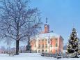 Templin - Rathaus im Winter © TMT GmbH Gundula Vogel