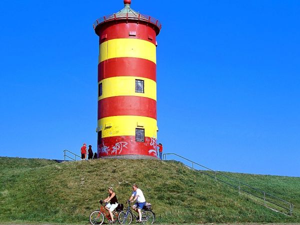 Radtour Ostfriesland und Emsland - Leuchtturm von Pilsum