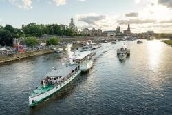 Weiße Flotte Sachsen-Flottenparade © Michael Schmidt