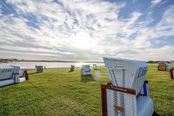 Büsum - Abendstimmung am Deich © TMS Büsum