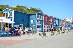 Hummerbuden und Bunte Kuh auf Helgoland © Adler - Eils GmbH & Co KG
