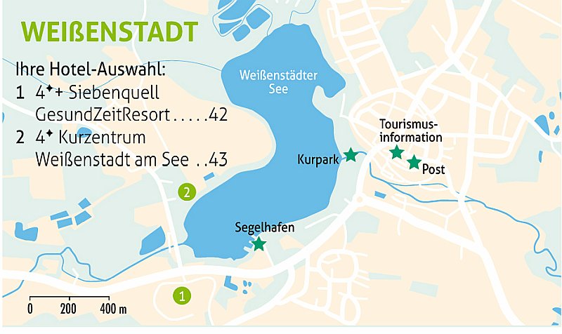 Kururlaub in Weißenstadt 2025 - mit Haustürabholung