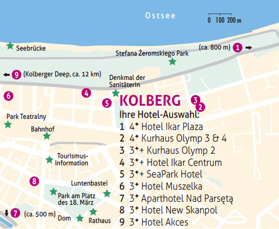 Kururlaub in Kolberg 2026 mit Haustürabholung