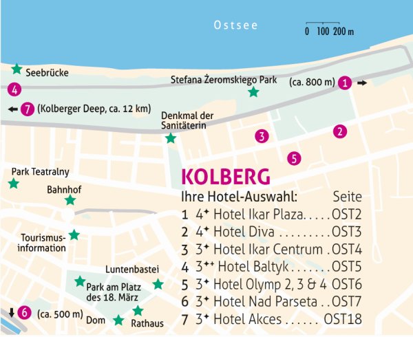Kururlaub in Kolberg I mit Haustürabholung 2022