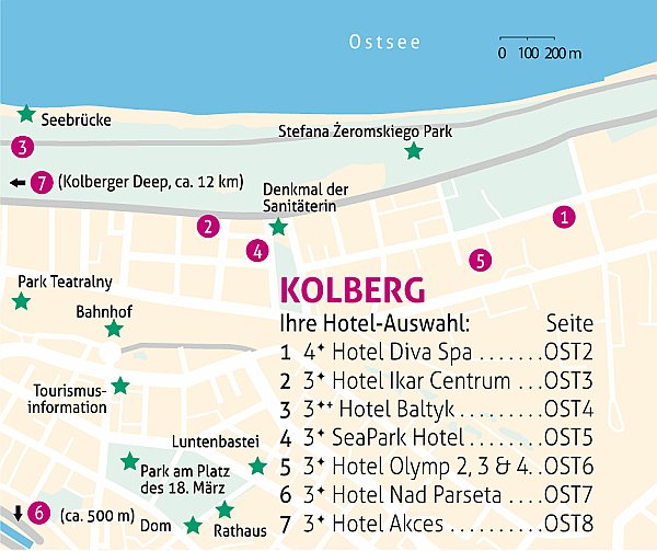 Kururlaub in Kolberg - mit Haustürabholung