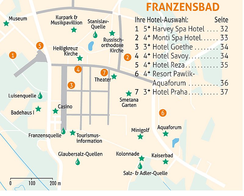 Kururlaub in Franzensbad 2025 - mit Haustürabholung