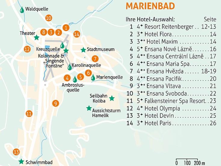 Kururlaub in Marienbad 2025 - mit Haustürabholung Kururlaub in Marienbad 2025 - mit Haustürabholung