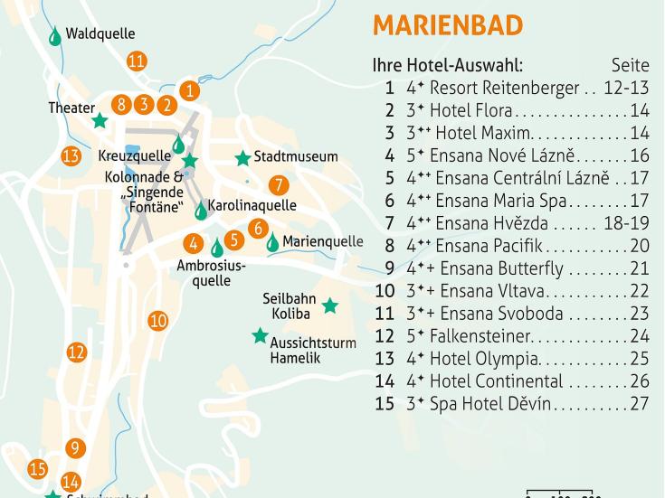 Kururlaub Marienbad 2027 mit Haustürabholung Kururlaub Marienbad 2027 mit Haustürabholung
