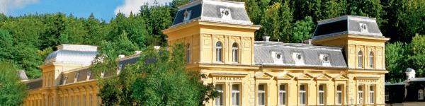 Centrální Lázne Spa Hotel & Maria Spa 4****+ - Kururlaub in Marienbad mit Haustürabholung