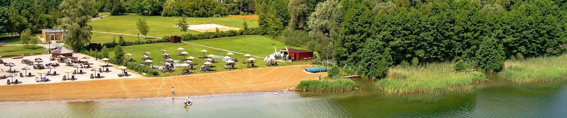 Busreise in die Uckermark - Ahorn Seehotel Templin - See und Strandbar