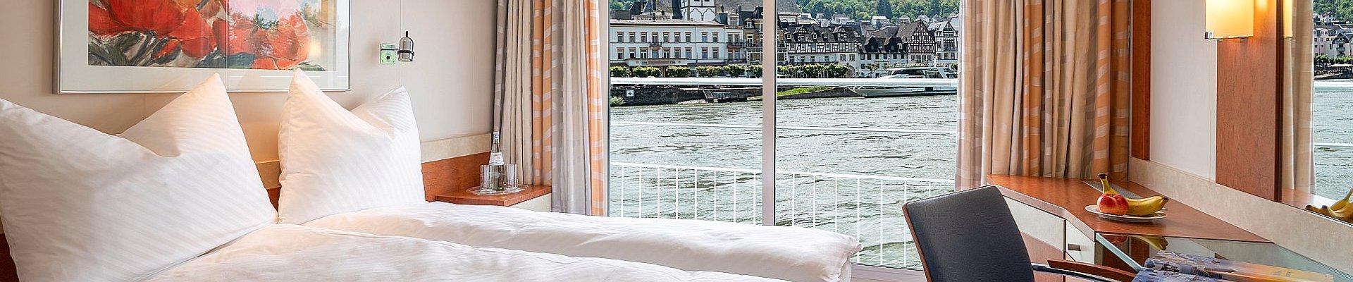 2-Bett - Kabine Mittel- und Oberdeck