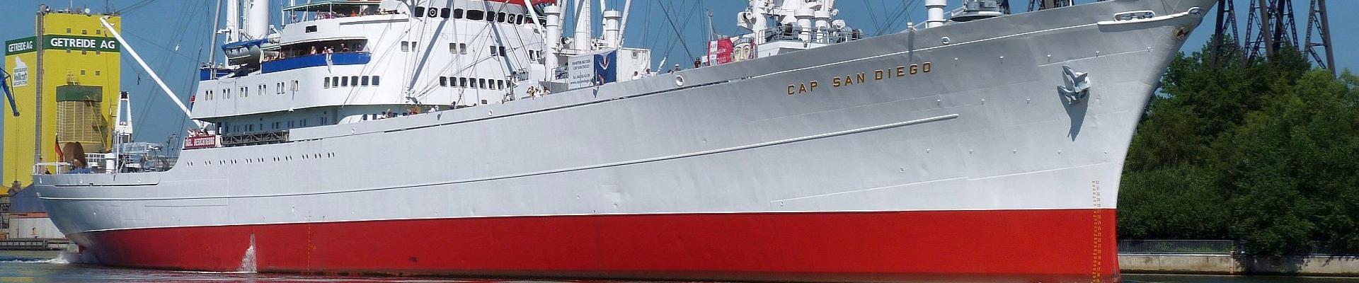 Cap San Diego auf dem Nord-Ostsee-Kanal