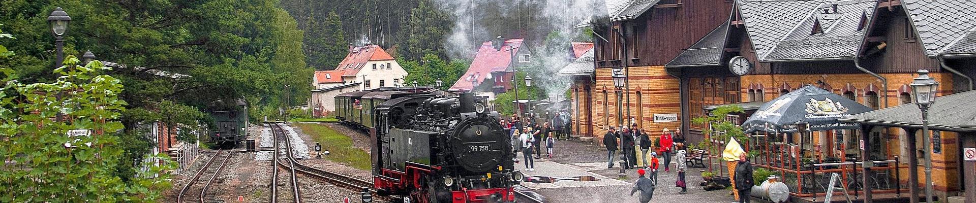 Dampfeisenbahn in Oybin