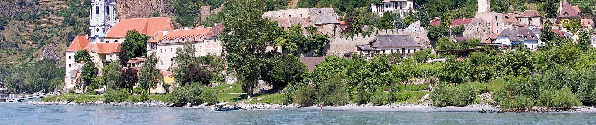 Flusskreuzfahrt auf der Donau - Dürnstein in der Wachau