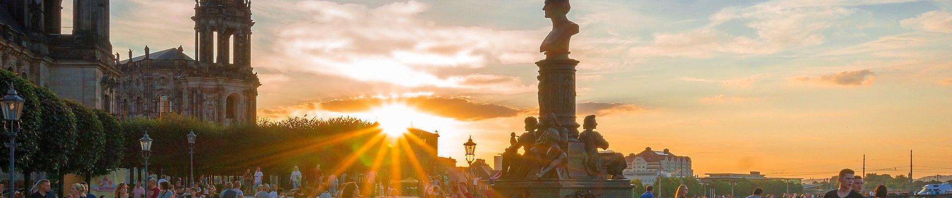 Brühlsche Terrassen in Dresden © Dampferzeug auf Pixabay