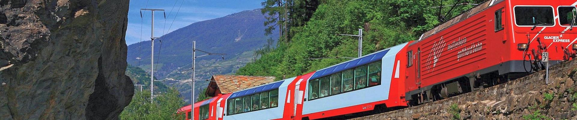 Glacier Express - Spektakuläre Bahnfahrten in der Schweiz