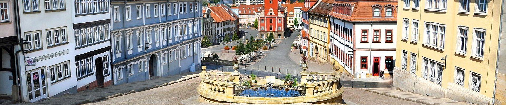 Gotha - Blick zum Hauptmarkt © KTS Bianca Schwarz