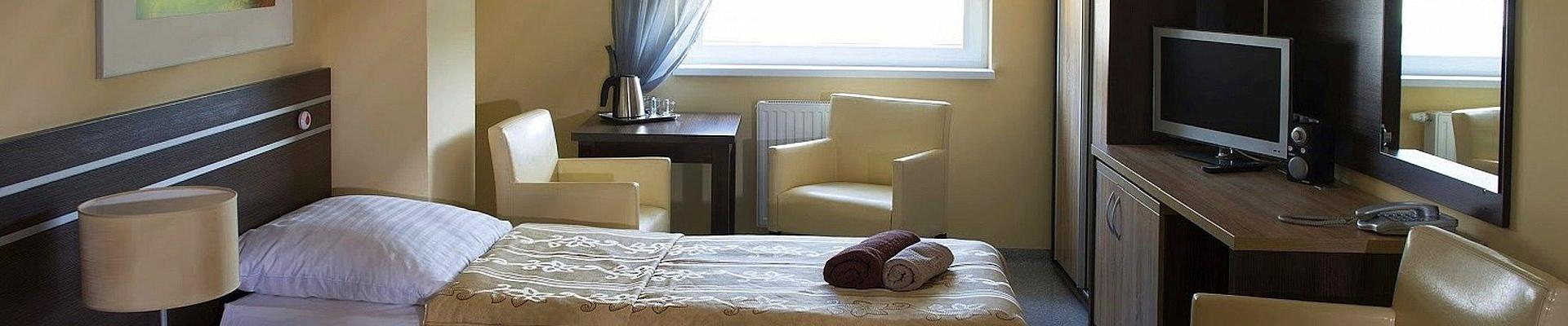 Hotel Muszelka - Kururlaub in Kolberg mit Haustürabholung - Zimmerbeispiel