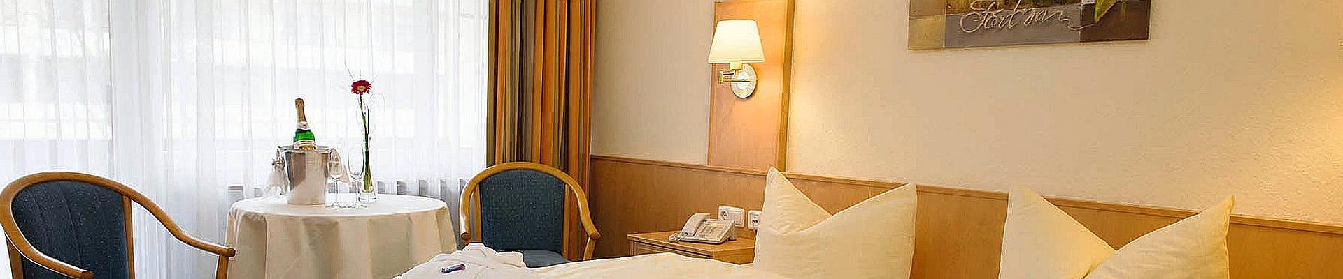 Hotel Rottaler Hof I Kururlaub Bad Füssing mit Haustürabholung- Zimmerbeispiel