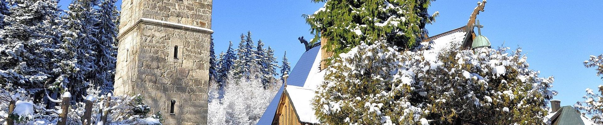 Kirche Wang im Riesengebirge © Przemyslaw Krzak auf Pixabay