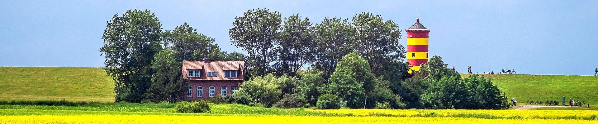 Leuchtturm in Friesland