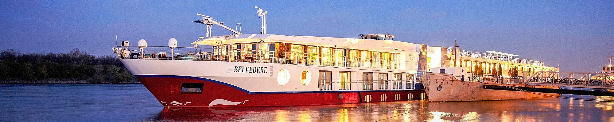 MS Belvedere - Flusskreuzfahrten auf der Donau I mit Haustürabholung