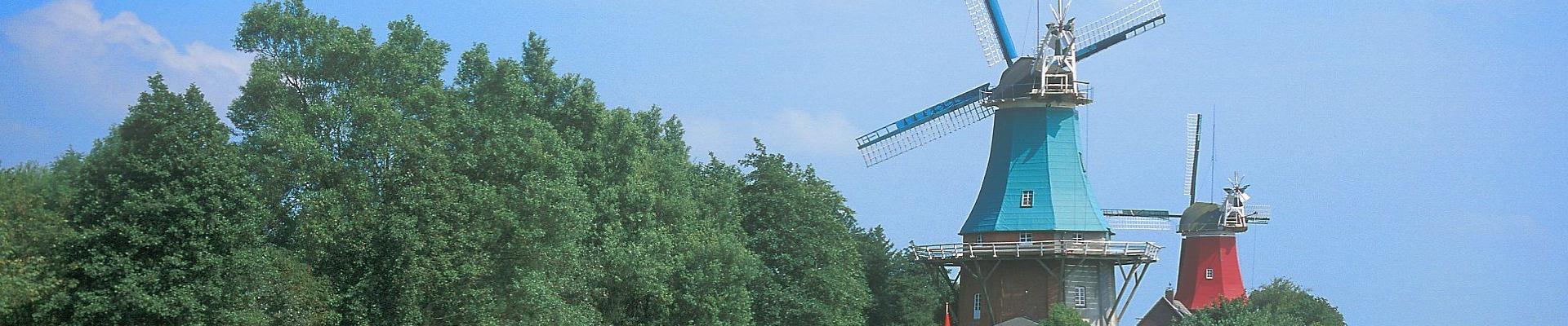 Mühlen von Greetsiel - Radtour Ostfriesland und Emsland
