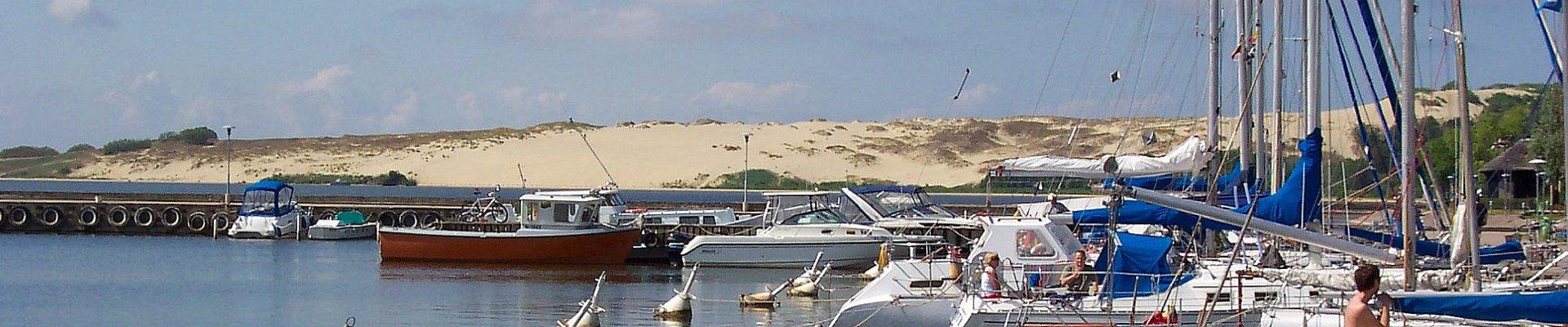 Nidden - Hafen und Düne