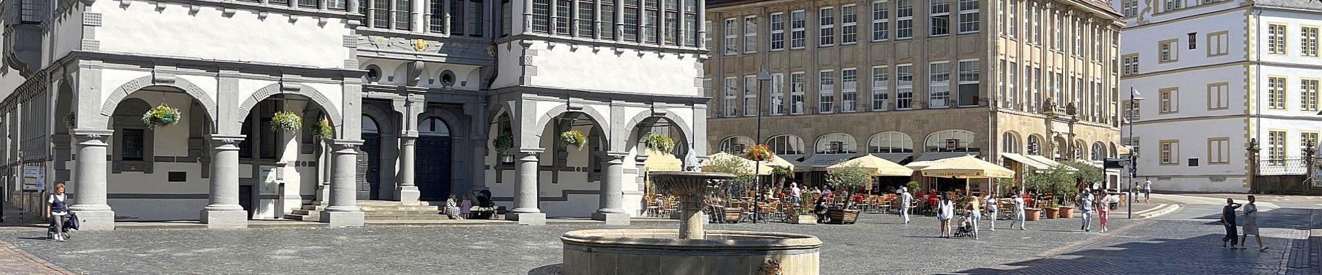 Rathausplatz Paderborn © Karl Heinz Schäfer