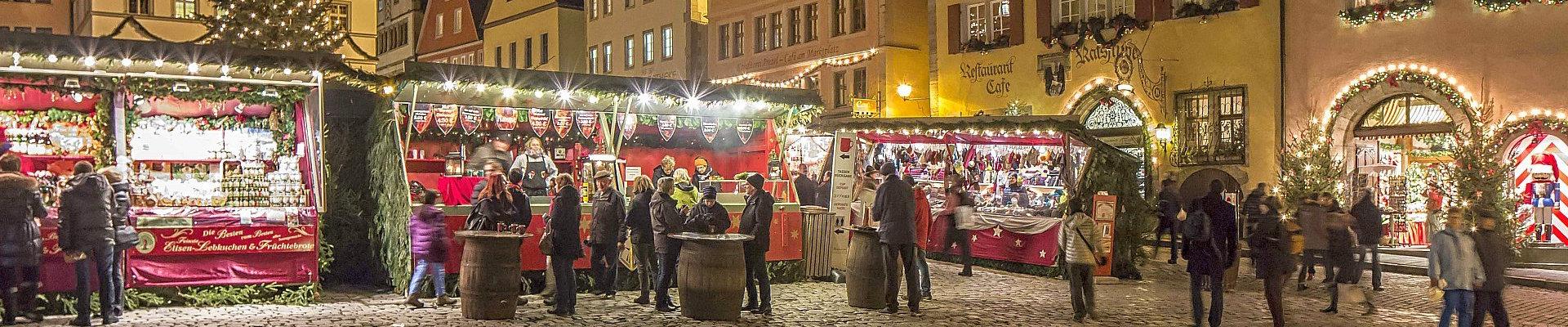 Fränkischer Advent - Nürnberger Christkindlesmarkt und Rothenburg ob der Tauber