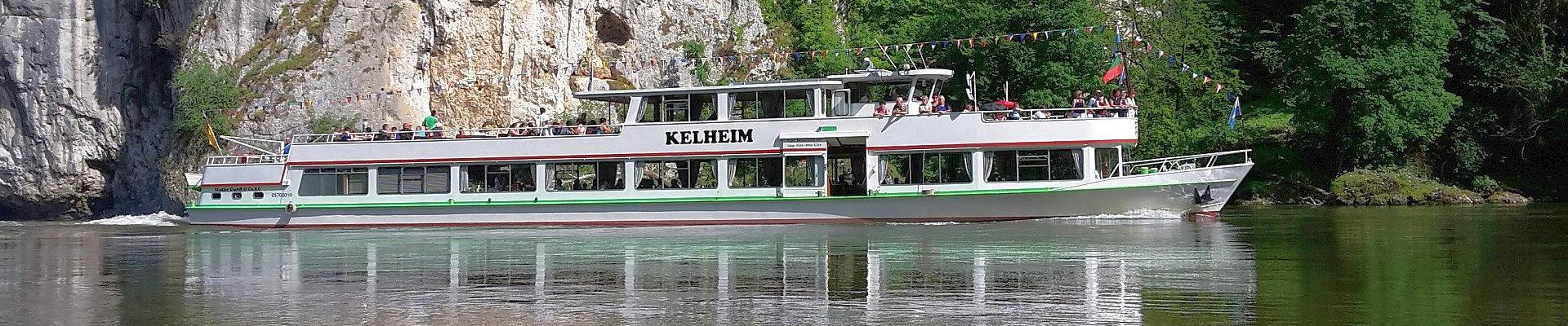 Schifffahrt auf der Donau am Donaudurchbruch