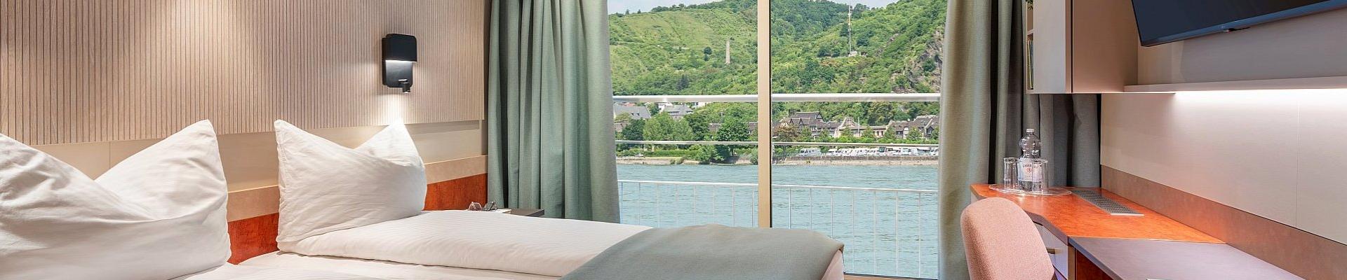 MS Celina - Flusskreuzfahrt auf der Donau mit Haustürabholung - Mittreldeck-Kabine