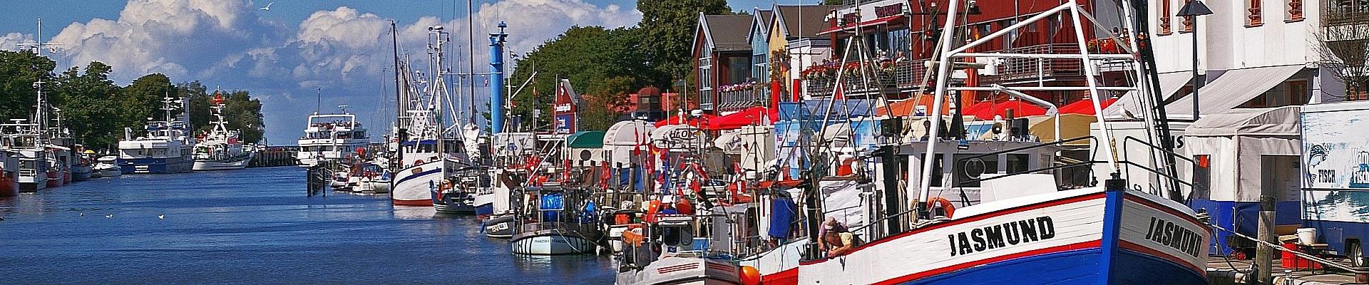 Am Alten Strom in Warnemünde © Kerstin Riemer auf Pixabay