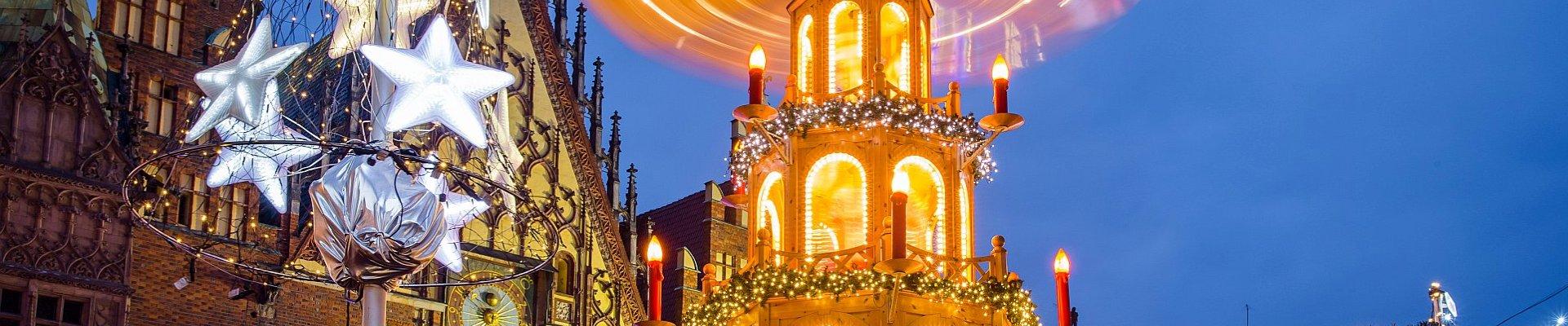 Weihnachtsmarkt in Breslau