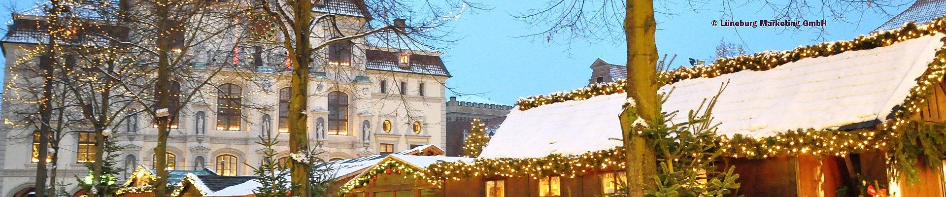 Weihnachtsmarkt in Lüneburg © Lüneburg Marketing GmbH