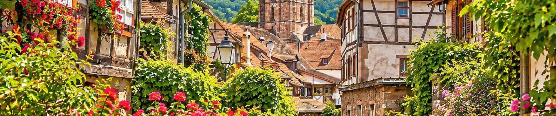 Weissenburg im Elsass - Frühlingsreise zur Mandelblüte in der Pfalz