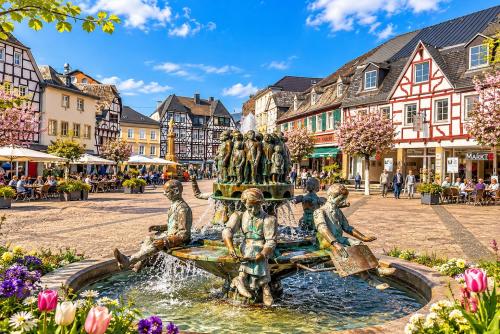 Fachwerkidylle in Linz am Rhein